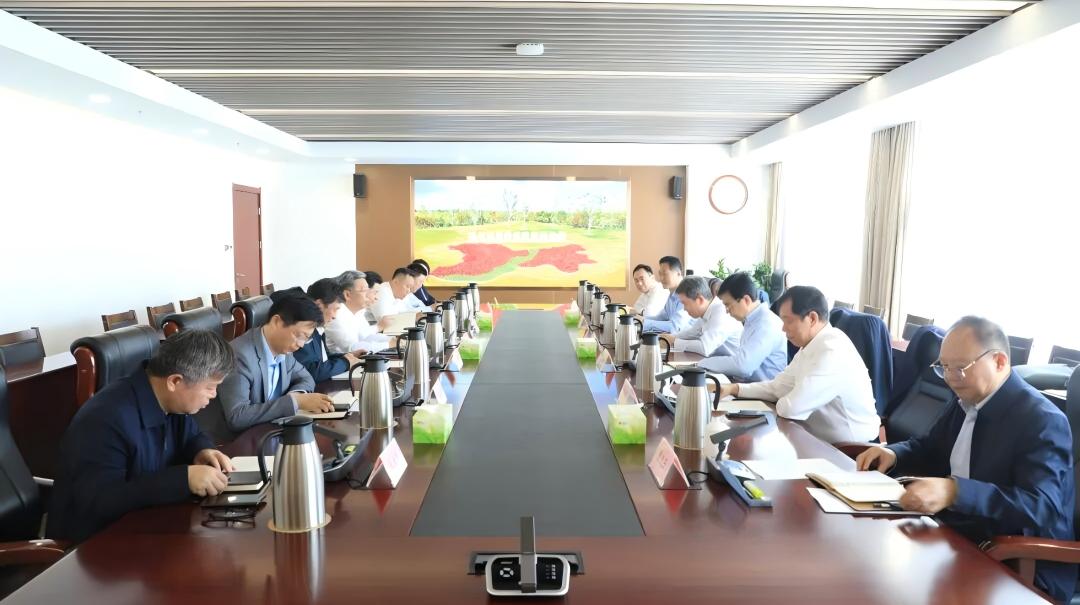山東環(huán)保集團與山東科創(chuàng)集團、山東水設到濟南市起步區(qū)對接工作